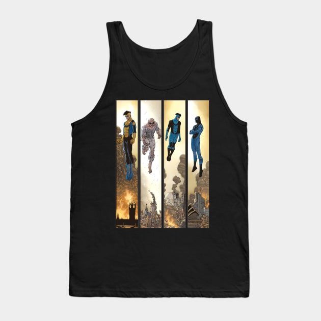 invincible comic strip Tank Top by super villain